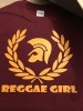 Reggae Girl T-Shirt Burgundy