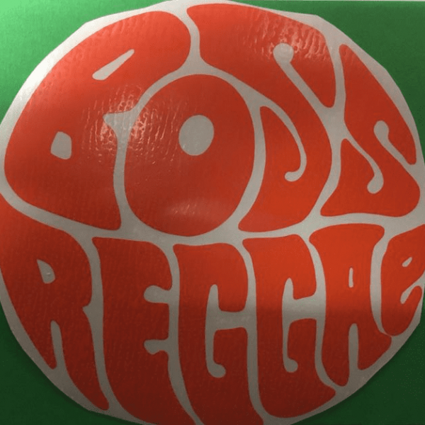 Boss Reggae Orange Sticker Round