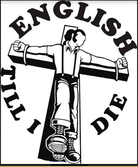 English Till I Die T-Shirt (White)