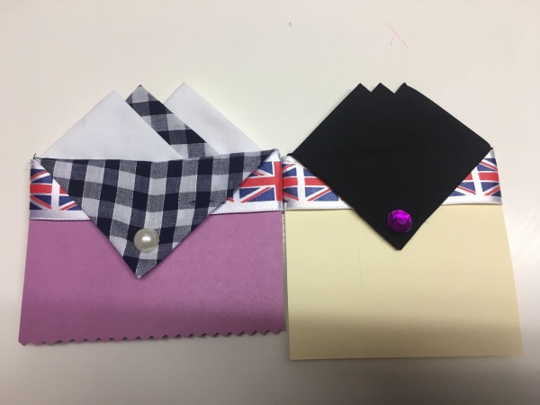 Gift Set Of Two Hankies Black