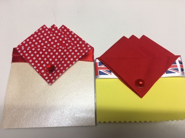 Gift Set Of Two Hankies Both Red