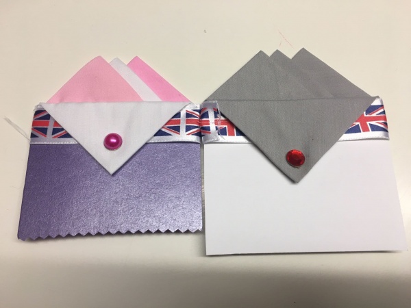 Gift Set Of Two Hankies Pink/Grey