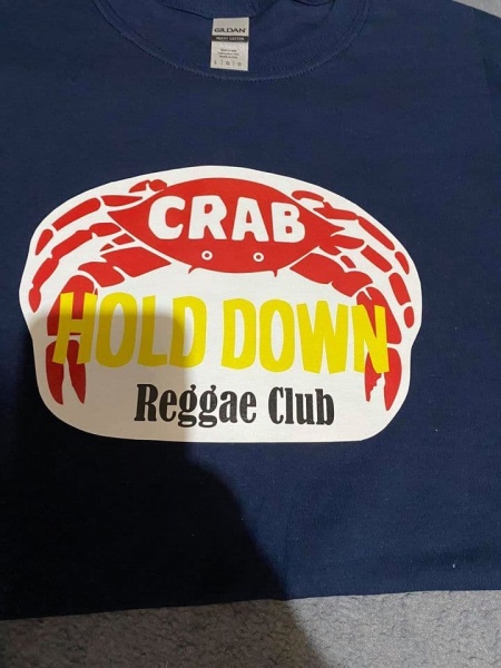 Hold Down Reggae Club Tshirt - Navy