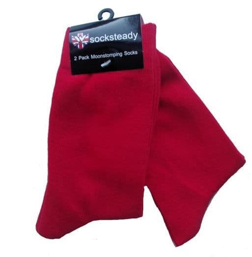 1 Pair Of Red Socks