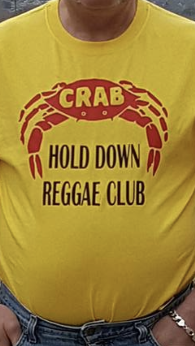 Hold Down Reggae Club Crab