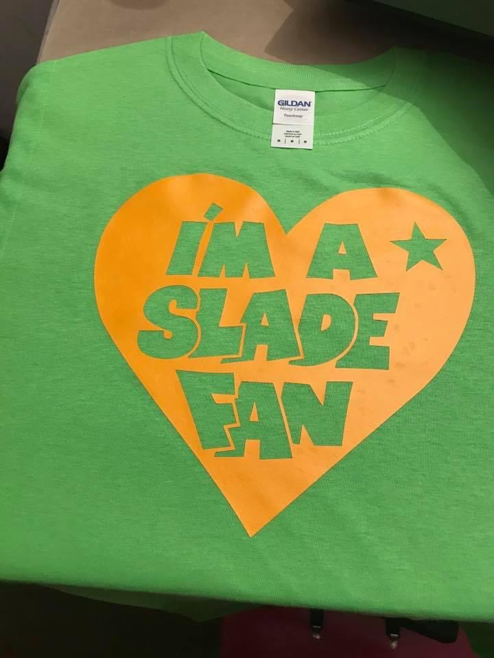 Slade Fan T-Shirt Green & Yellow