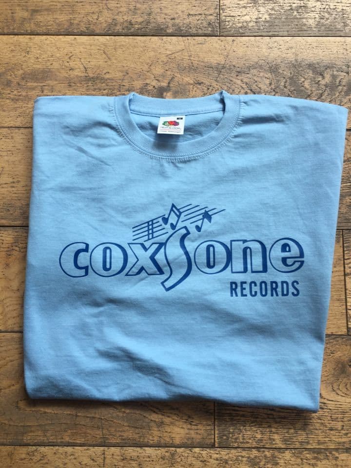 Coxsone T-Shirt Pale Blue & Navy