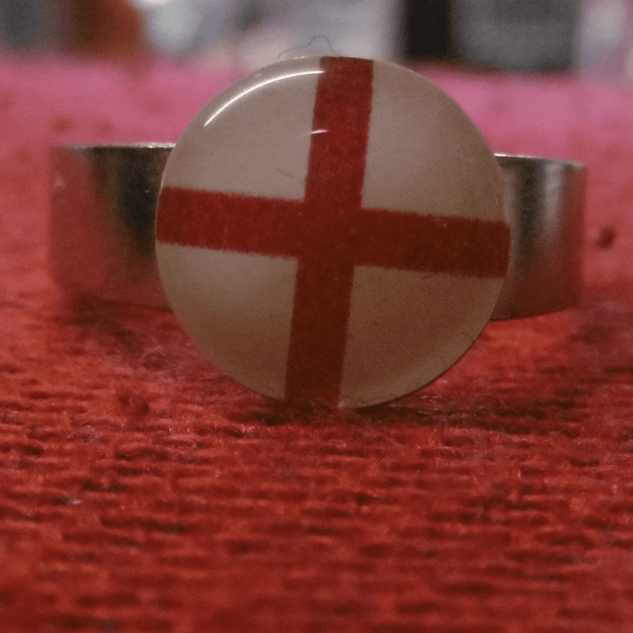 England Flag Ring
