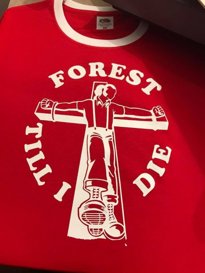 Forest Till I Die  T-Shirt (Red)