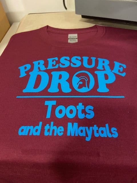 Pressure Drop Toots T-Shirt Burgundy