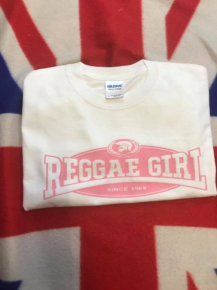 Reggae Girl Laurel T-Shirt White