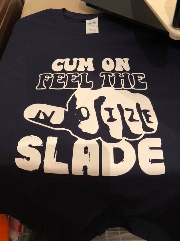 Slade Come On Feel The Noise T-Shirt  - Black
