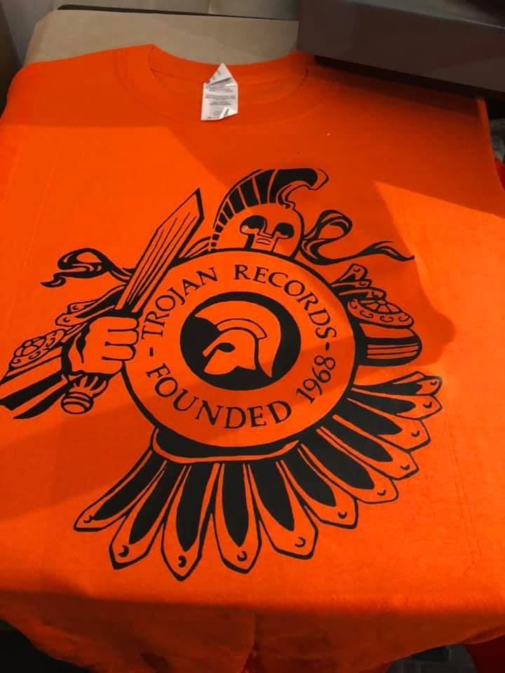 Trojan Label Tshirt Orange