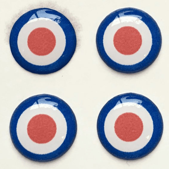 Mod Target Hankie Pin 10Mm