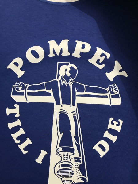 Pompy Till I Die  T-Shirt (Blue) (1)