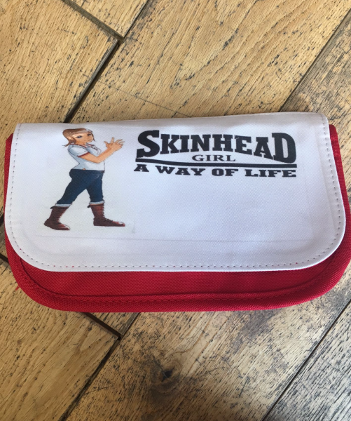 Skinhead Girl Makeup Bag