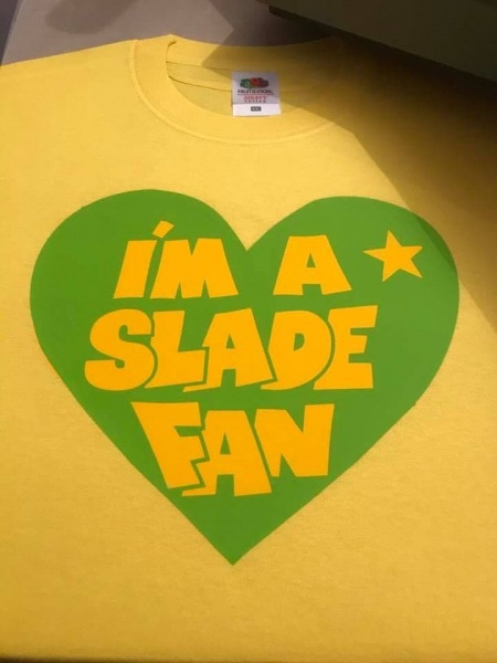 Slade Fan T-Shirt Yellow