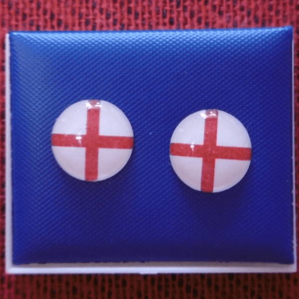 St George Cross Earrings