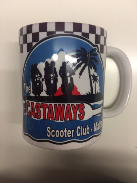 The Castaways Scooter Club Mug
