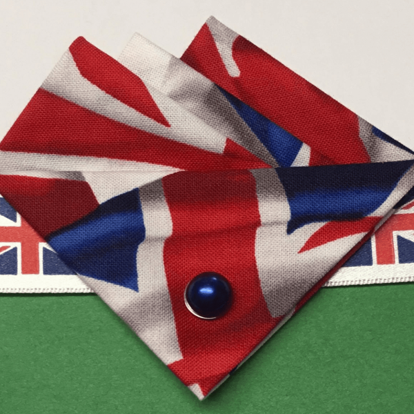 Union Jack Three Point Pocket Hankie & Pin