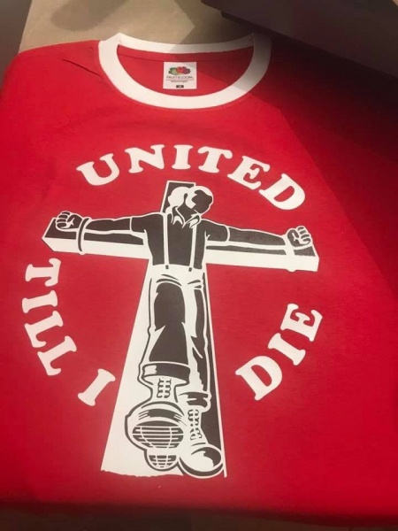 United Till I Die T-Shirt (Red)