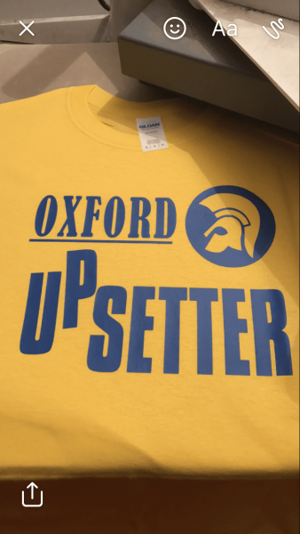 Upsetter Oxford T-Shirt Yellow