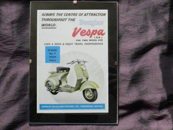 Vespa Postcard